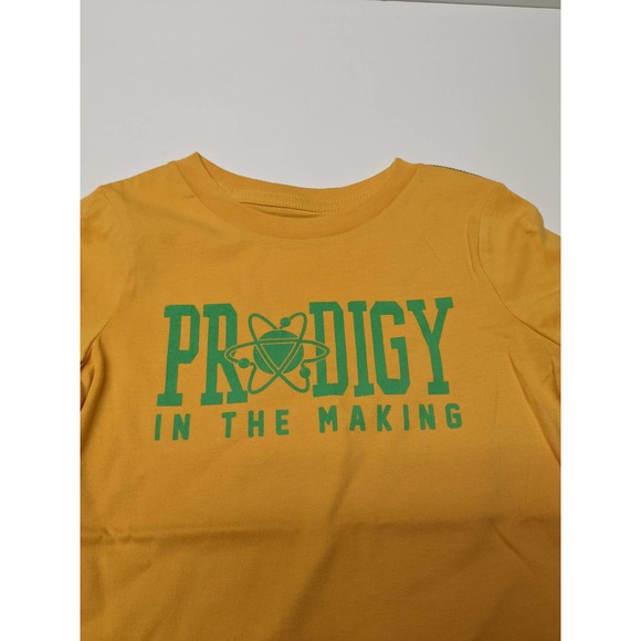 New Peek 2T Prodigy in the Making Yellow Tee Shirt - Picture 2 of 5
